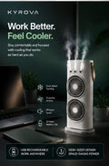Arctic Breeze Pro- Personal Air Cooler and Mist Fan